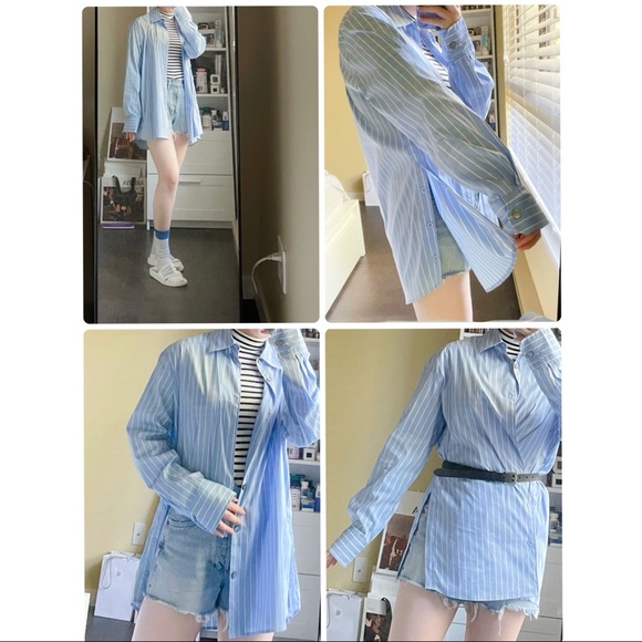 Anderson Bell Striped Poplin Shirt - Picture 4 of 7